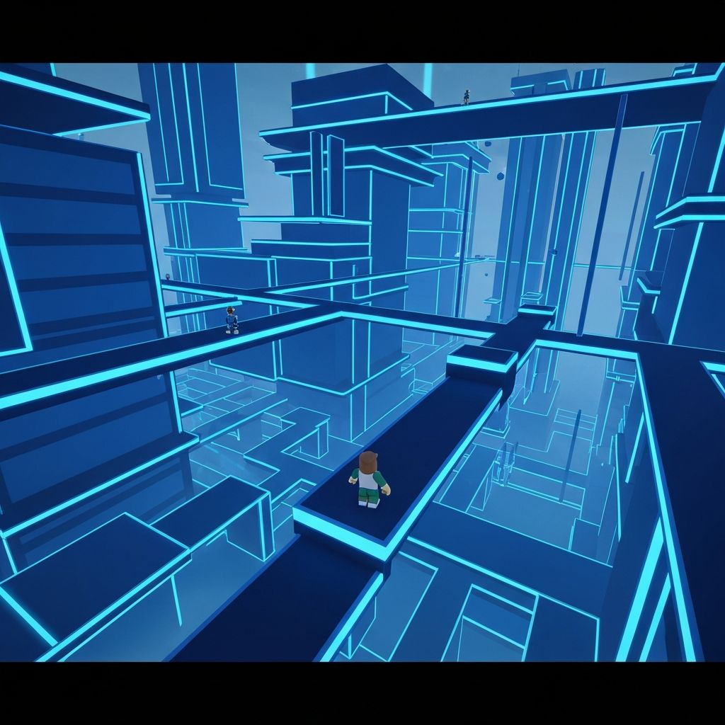 PARKOUR CITY BLUE